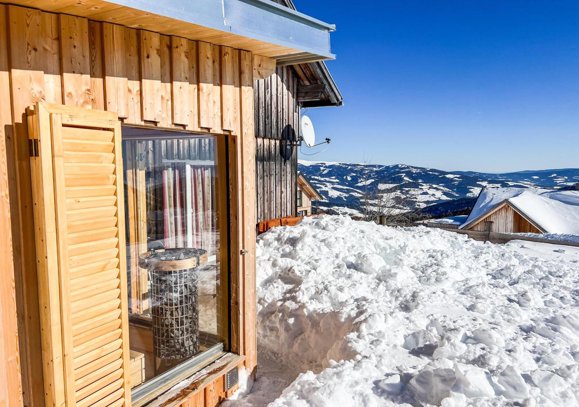 1A Chalet Eck - Wandern, Grillen, Panorama Sauna! Klippitztorl Esterno foto