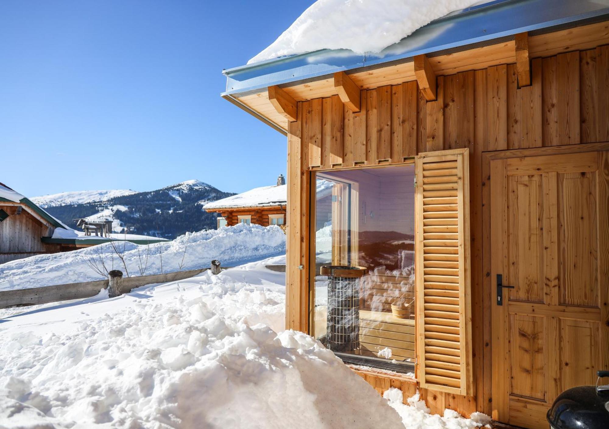 1A Chalet Eck - Wandern, Grillen, Panorama Sauna! Klippitztorl Esterno foto