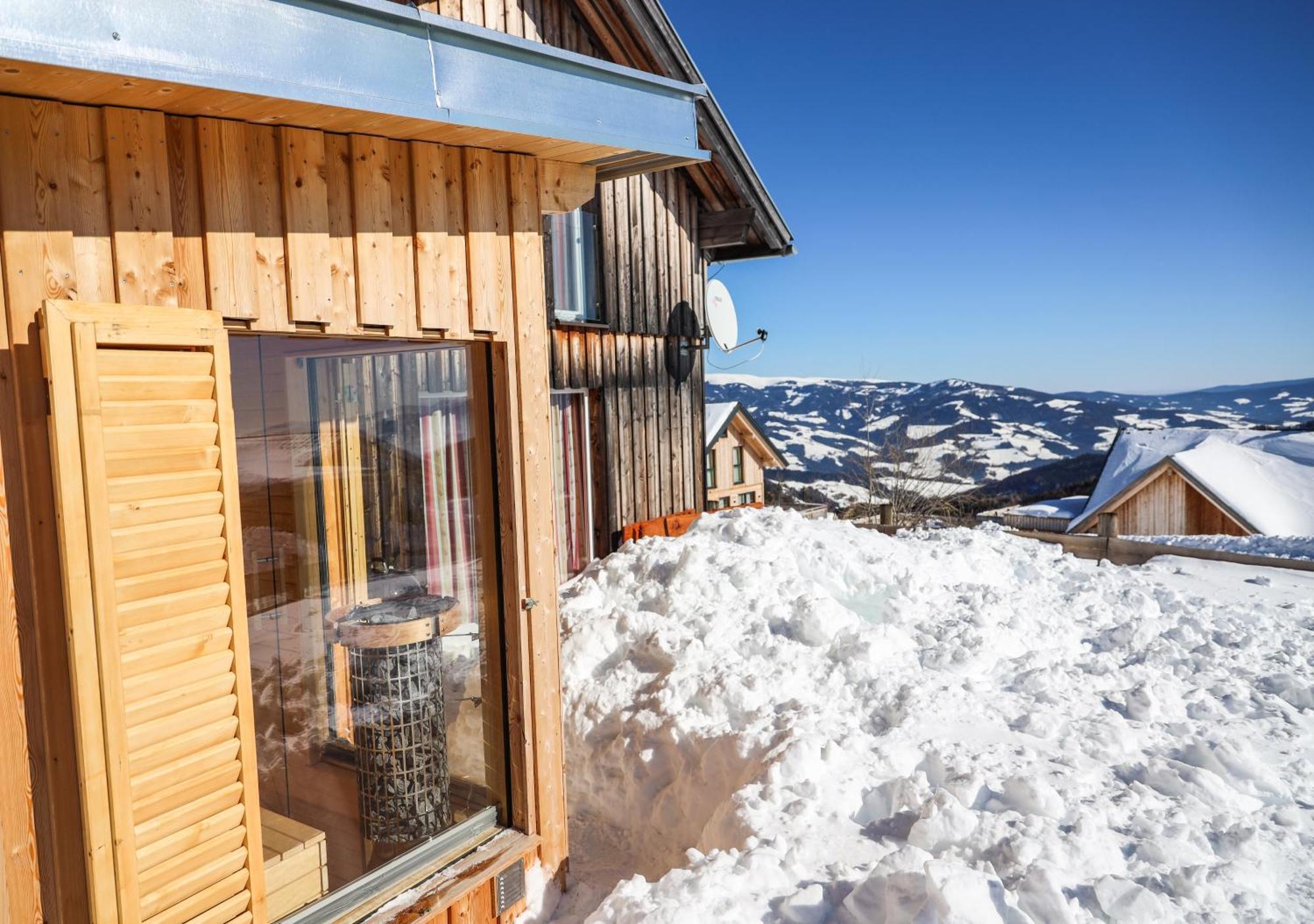1A Chalet Eck - Wandern, Grillen, Panorama Sauna! Klippitztorl Esterno foto
